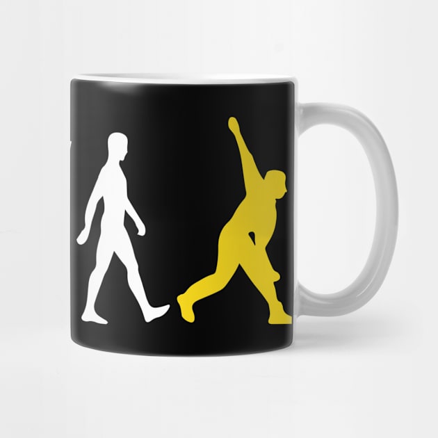 Cricket Player Evolution Bowler by alltheprints